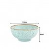 Ta�a Rustic Blend Turquesa 350ml 12X6cm