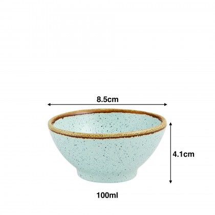 Taça Rustic Blend Turquesa 100ml 8.5X4.1cm Taça Rustic Blend Turquesa 100ml 8.5X4.1cm