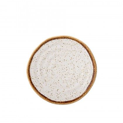 Prato P�o Rustic Blend Branco 16X2.5cm