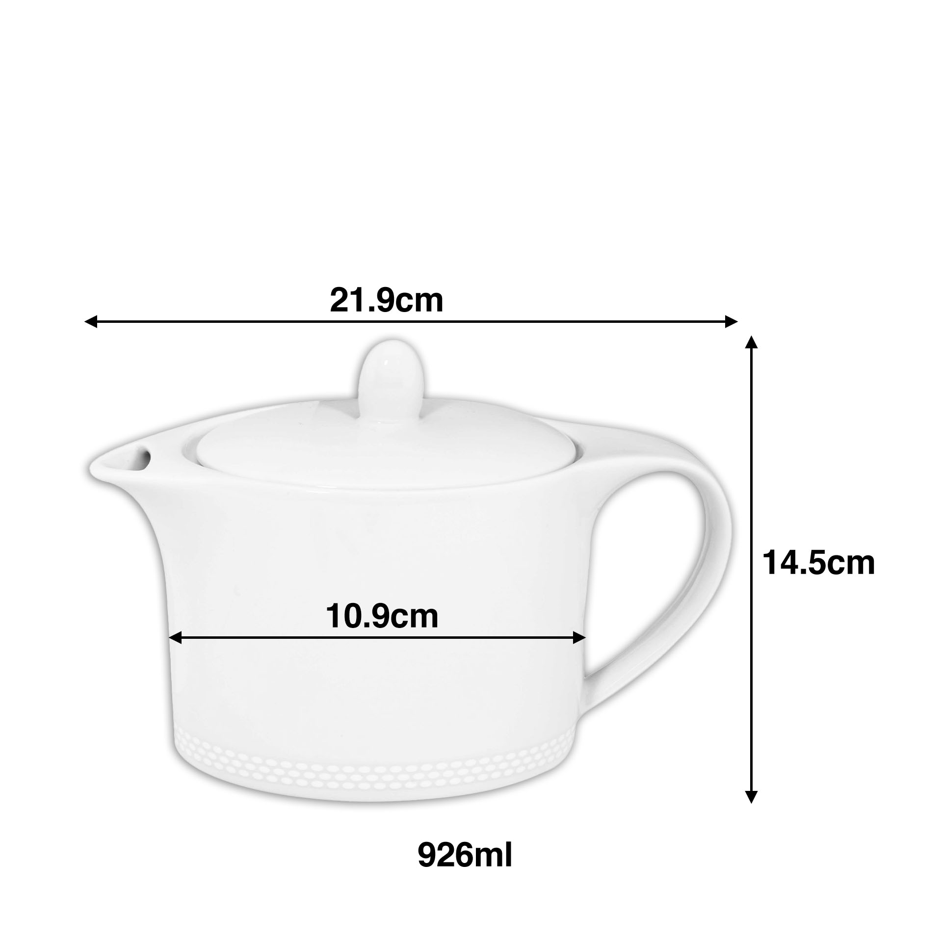 Bule Perla 926ml 21.9X10.9X14.5cm