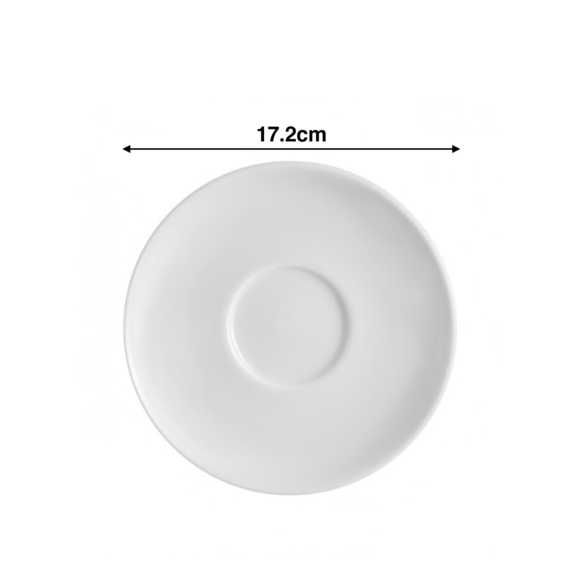 Pires Perla para Chávena Pequeno Almoço Lisa 17.2X2.4cm