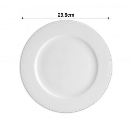 Prato Raso Perla 29.6X2.4cm