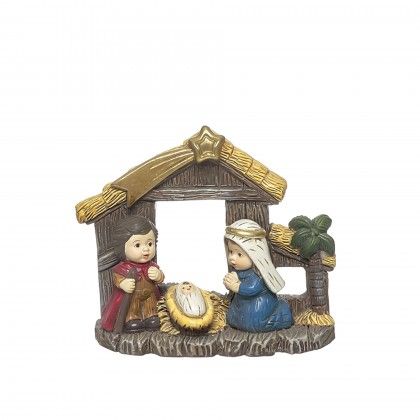 Pres�pio Poliresina Miniatura 10X4X8cm