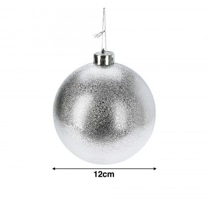 Bola Natal Metalica 12cm