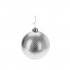 Bola Natal Prata 10cm