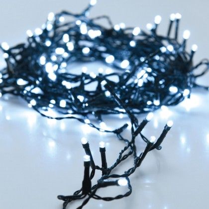 Grinalda Natal Exterior 80 Led Luz Branca 6m