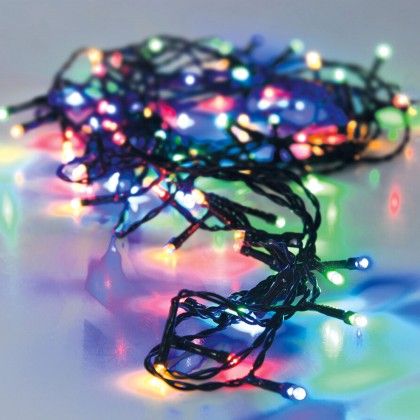 Grinalda Natal Exterior 120 Led Multicores 9m