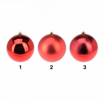 Bola Natal Vermelho 14cm Bola Natal Vermelho 14cm