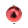 Bola Natal Vermelho 14cm Bola Natal Vermelho 14cm