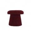 Puff Cogumelo Bordeaux 43cm