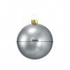 Bola Natal Insuflavel Prata 45cm Bola Natal Insuflavel Prata 45cm