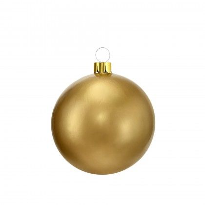 Bola Natal Insuflavel Dourado 65cm