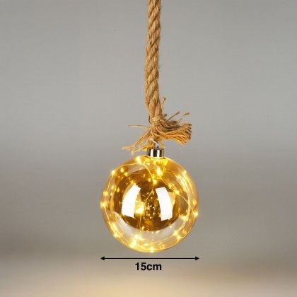 Bola Decorativa 15 Led 15cm