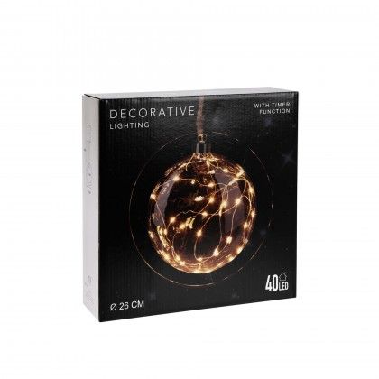 Bola Decorativa 40 Led  26cm
