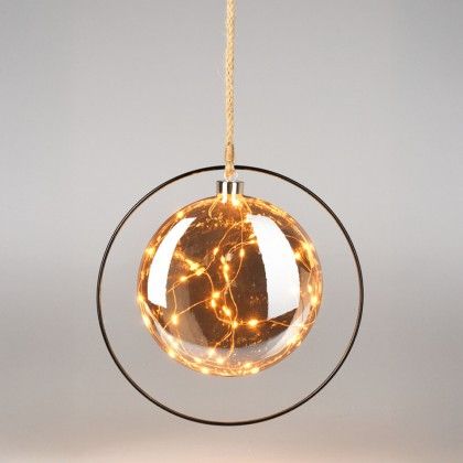 Bola Decorativa 40 Led  26cm