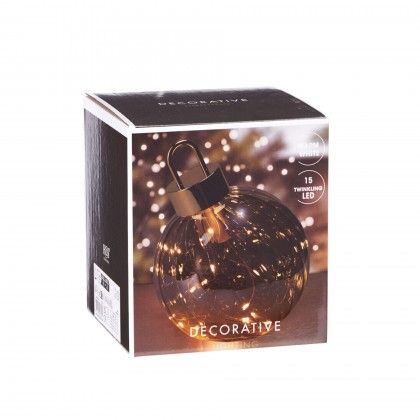 Bola Natal Led 15cm Bola Natal Led 15cm