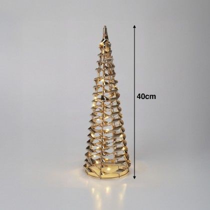 Cone Natal Micro Led 40cm