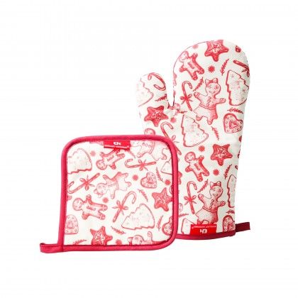 Luva e Pega Cozinha Natal Luva e Pega Cozinha Natal