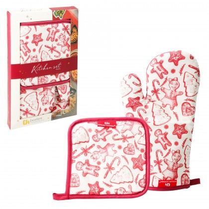 Luva e Pega Cozinha Natal Luva e Pega Cozinha Natal