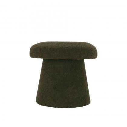 Puff Cogumelo Verde 43cm