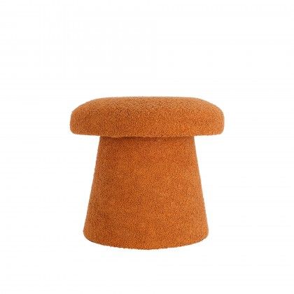 Puff Cogumelo Castanho 43cm