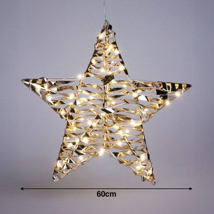 Estrela Natal 60 Led 60cm