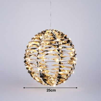Bola Natal Led 25cm