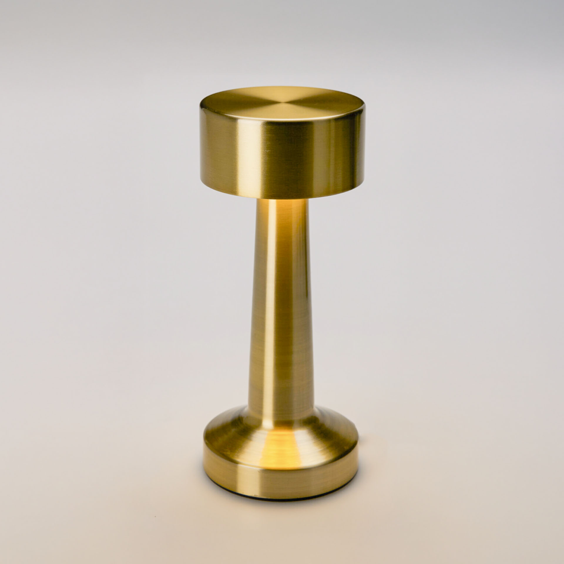 Candeeiro Mesa Dourado 8X21cm