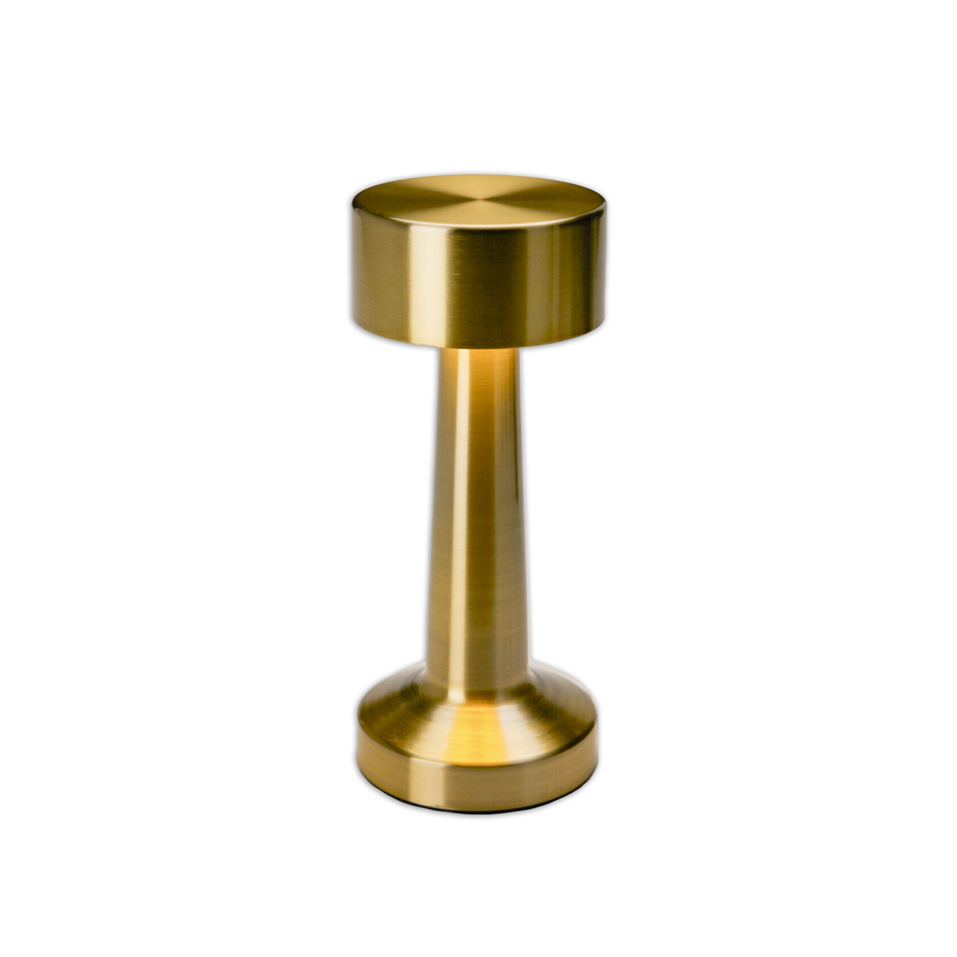Candeeiro Mesa Dourado 8X21cm