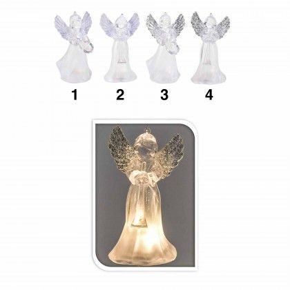 Decorao Natal Anjo Led 11cm