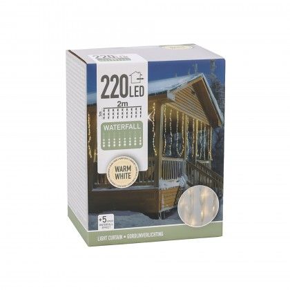 Cortina Natal 220 Led 200cm