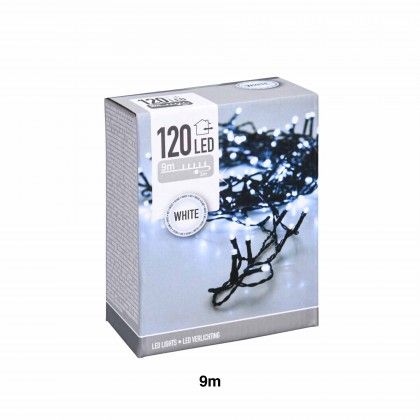 Grinalda Natal 120Led Luz Fria 12m Grinalda Natal 120Led Luz Fria 12m
