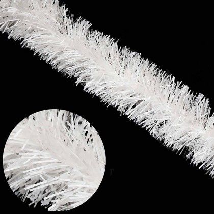 Festão Neve Branco 7X180cm Festão Neve Branco 7X180cm