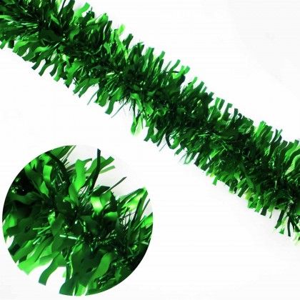 Fest�o Ondulado Verde Mate 12X180cm