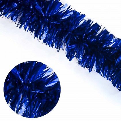 Festão Azul 7X180cm Festão Azul 7X180cm