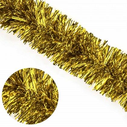 Festão Dourado 7X180cm Festão Dourado 7X180cm