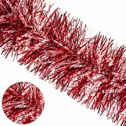 Fest�o Neve Vermelho 12X180cm