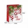 Saco Papel Asa Retorcida Natal Feliz Natal Bolas 26X12X32cm Saco Papel Asa Retorcida Natal Feliz Natal Bolas 26X12X32cm
