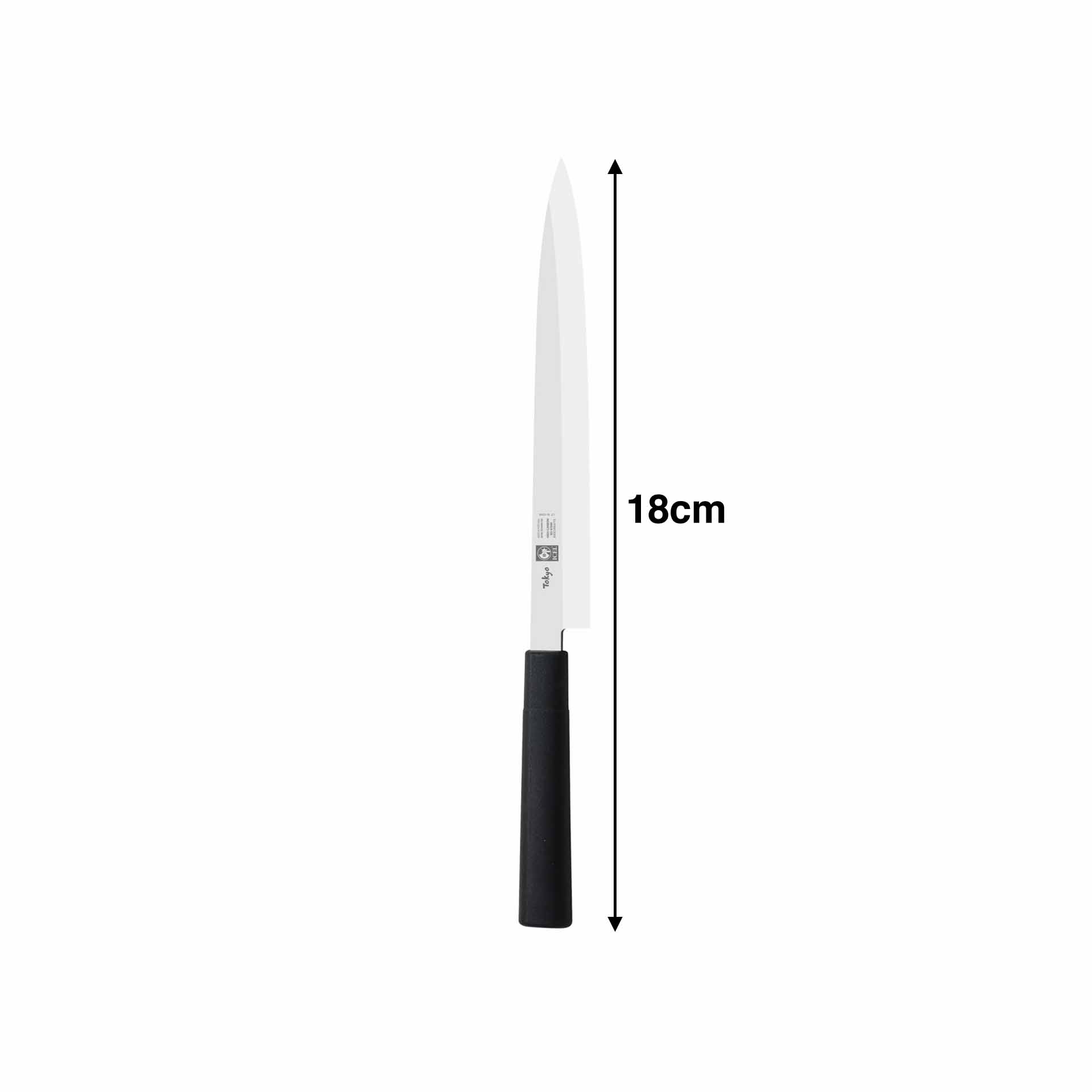 Faca Usuba Preto 18cm