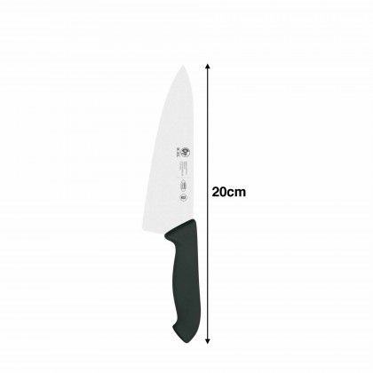 Faca Chefe Preto 20cm Faca Chefe Preto 20cm