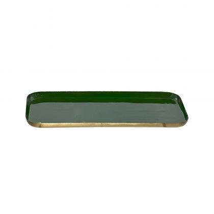 Prato Metal Lacado 31X15cm Prato Metal Lacado 31X15cm