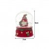 Globo de Neve Gnomo 7X7X9cm Globo de Neve Gnomo 7X7X9cm
