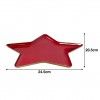 Prato Metal Lacado Estrela 24.5X20.5cm