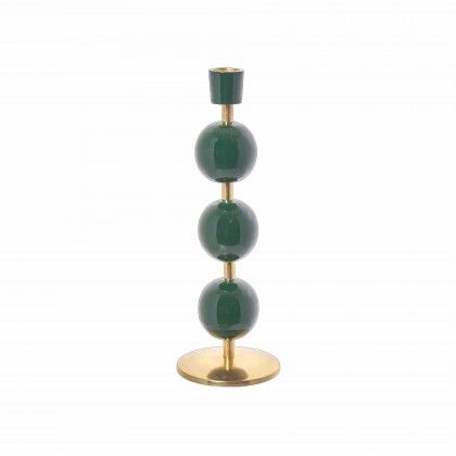 Castiçal Metal Lacado 26cm Castiçal Metal Lacado 26cm