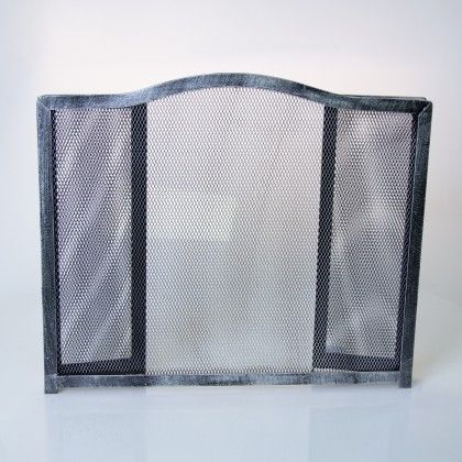 Frente Para Lareira Capela Prateado