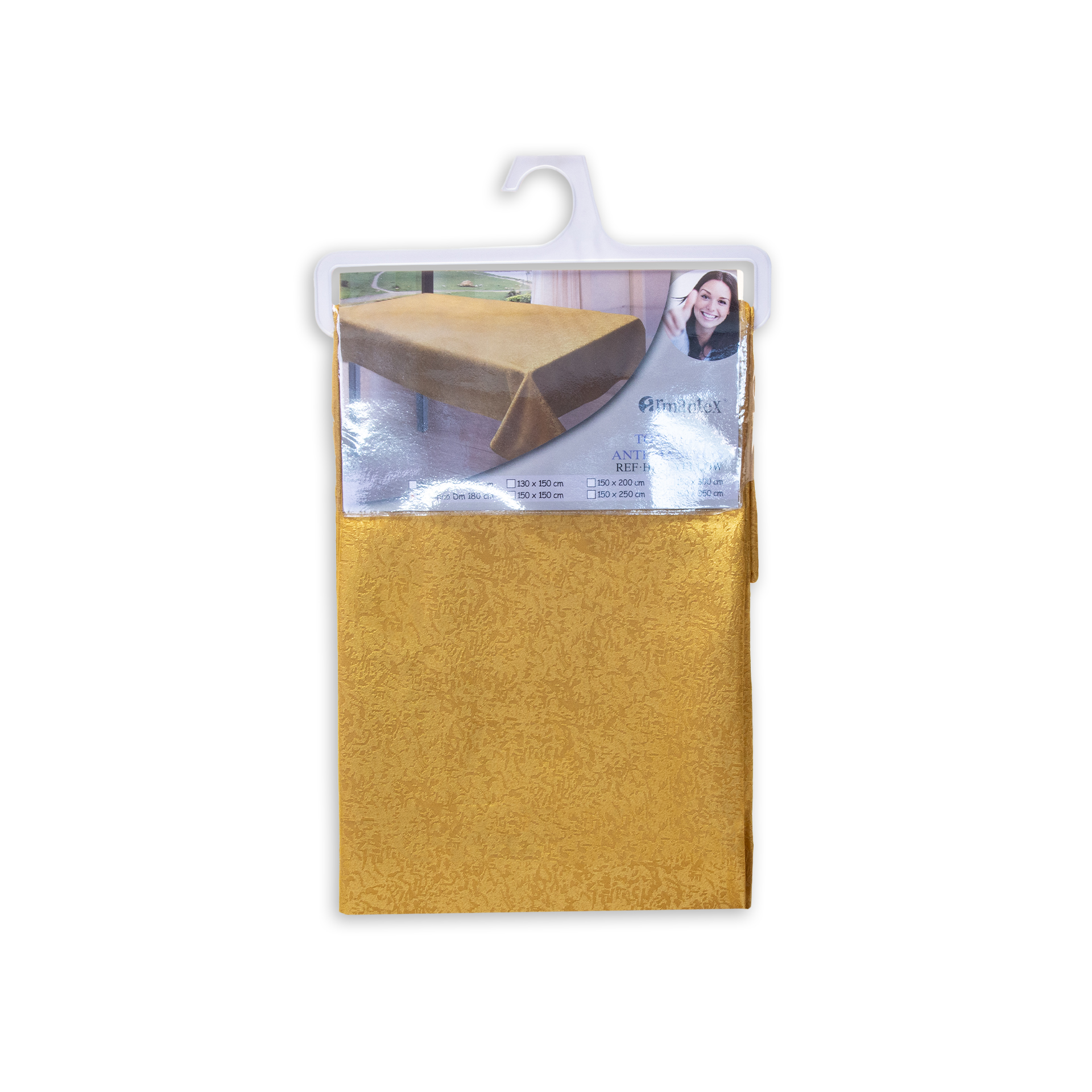 Toalha Mesa Amarelo 150cm