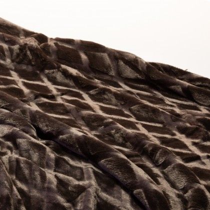 Manta Cannes Castanho 130X160cm