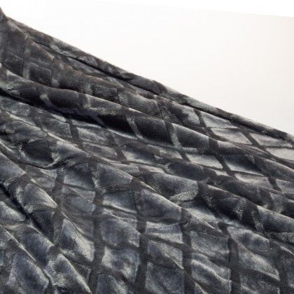 Manta Cannes Cinza 130X160cm