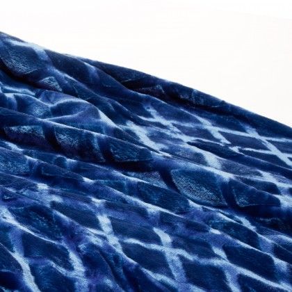 Manta Cannes Azul 130X160cm