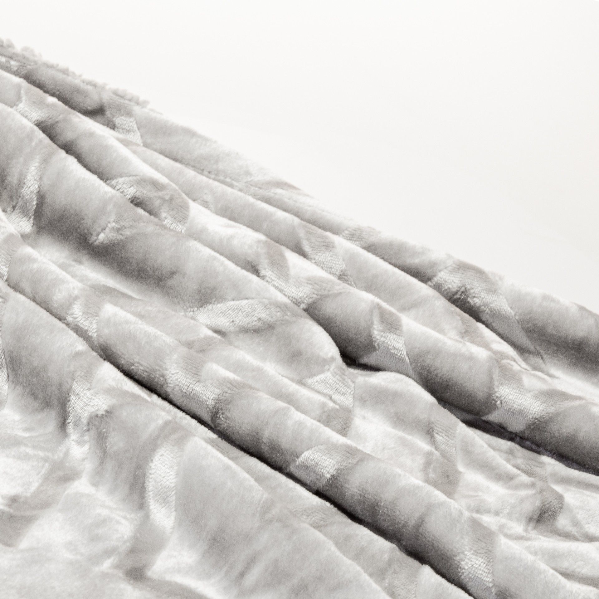 Manta Silvia Cinza 150X200cm